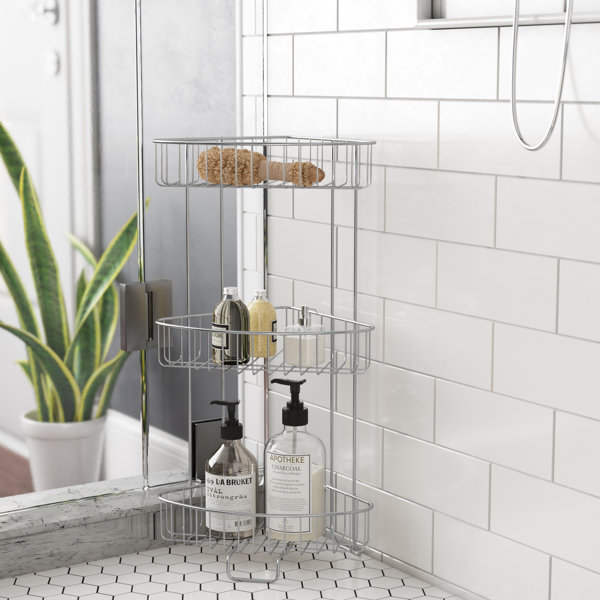 standing shower caddy